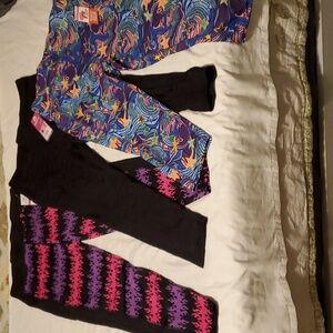 3 Pair POP Fit Pop Leggings Size 2XL